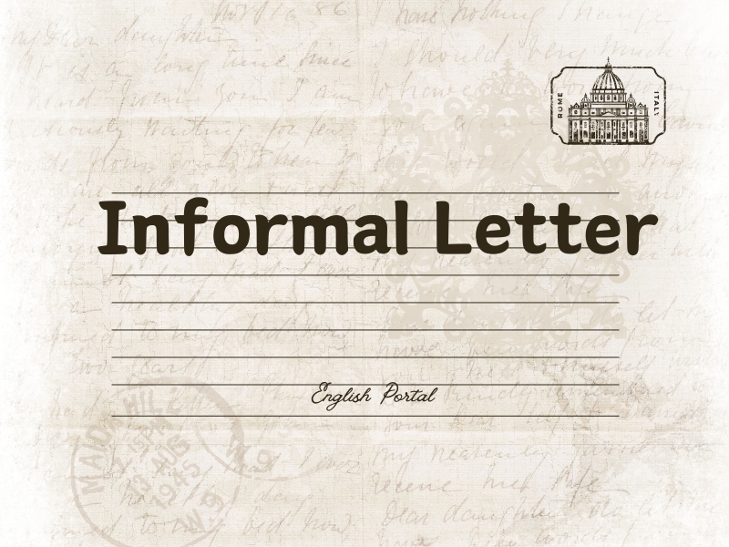 Informal Letter Writing Examples